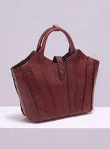 Bloom Satchel - Oxblood