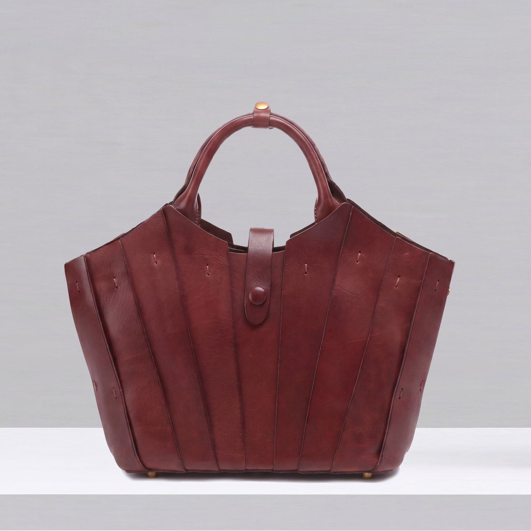 Bloom Satchel - Oxblood