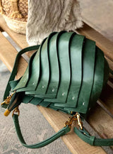 Bloom Bucket Tote - Chestnut