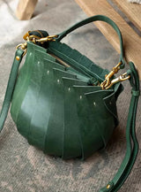 Bloom Bucket Tote - Hunter Green