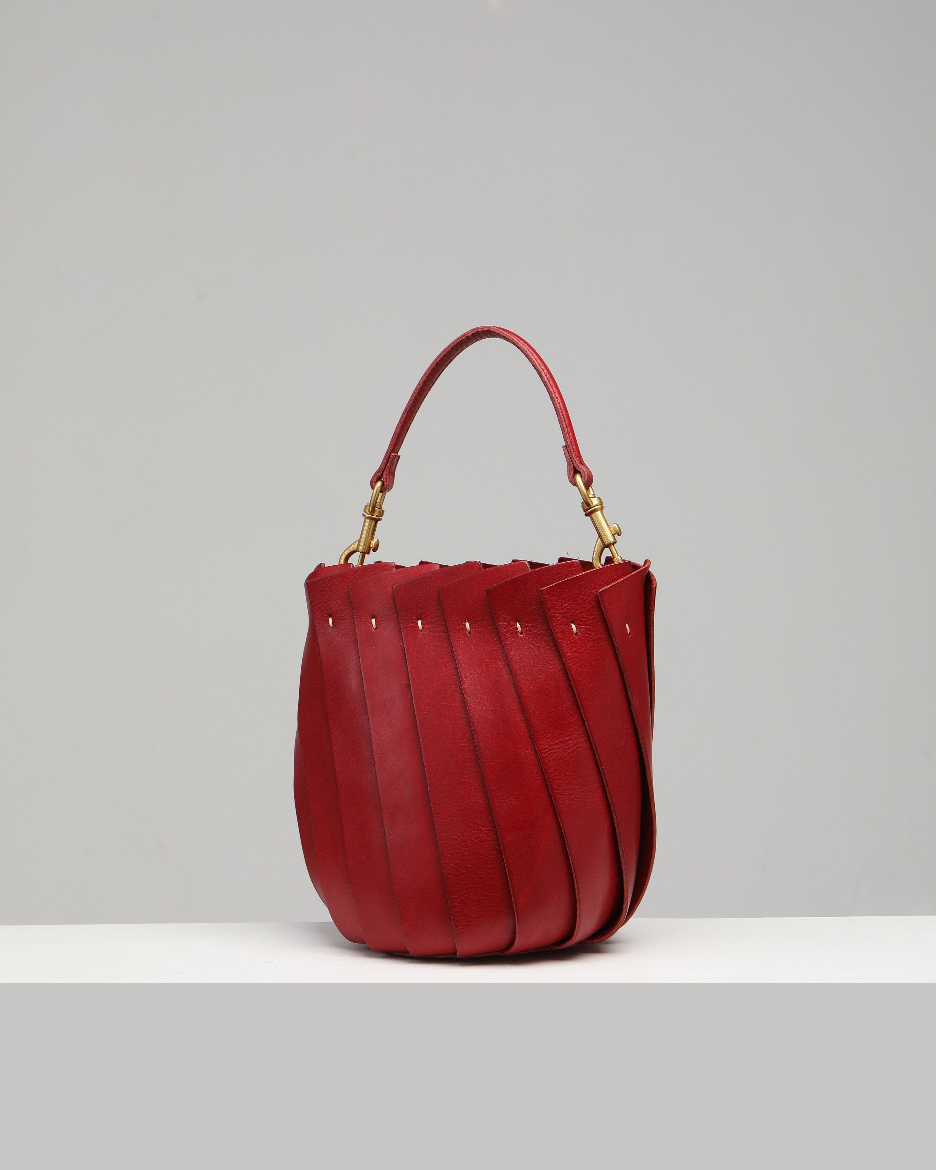 Bloom Bucket Tote - Ruby