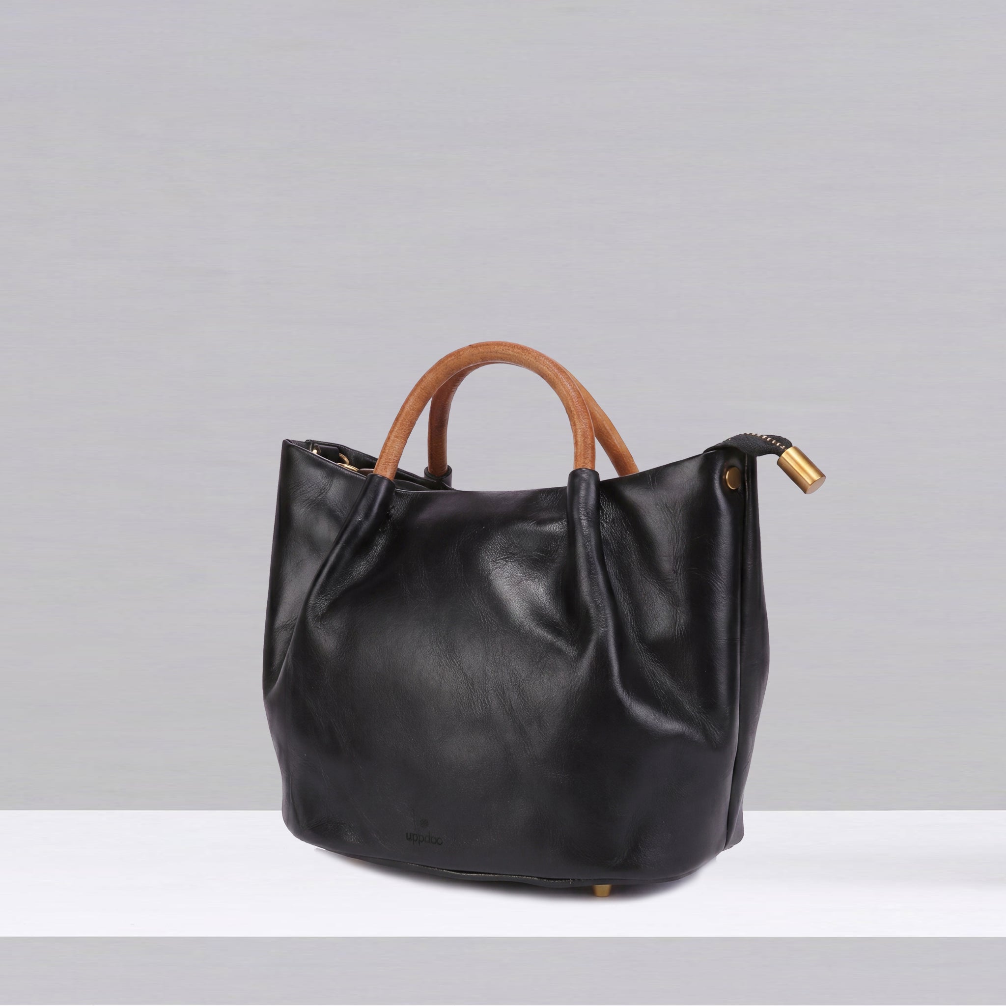 Cabas Slouchy Tote - Black