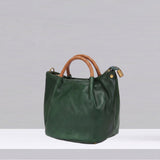 Cabas Slouchy Tote - Hunter Green