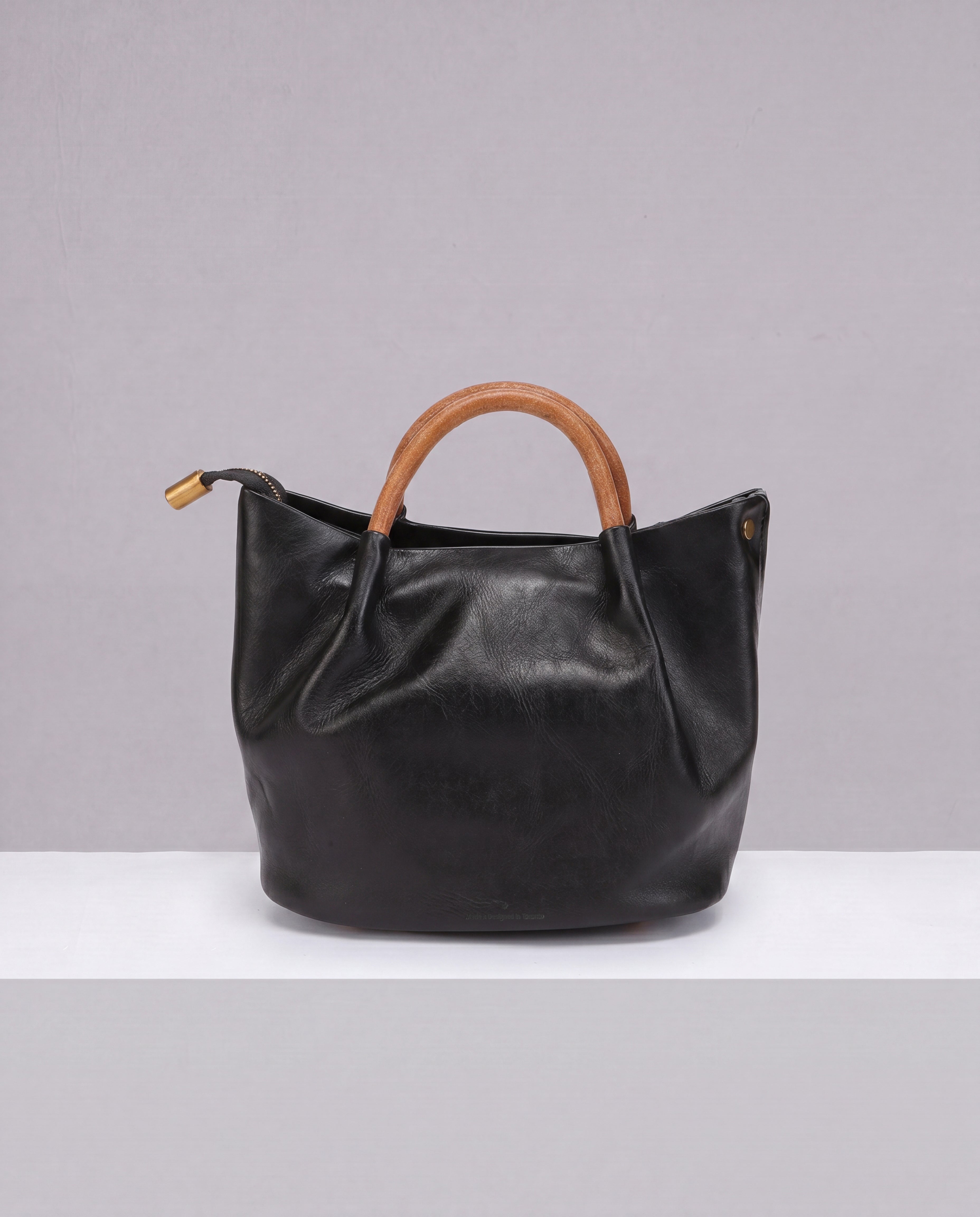 Cabas Slouchy Tote - Black