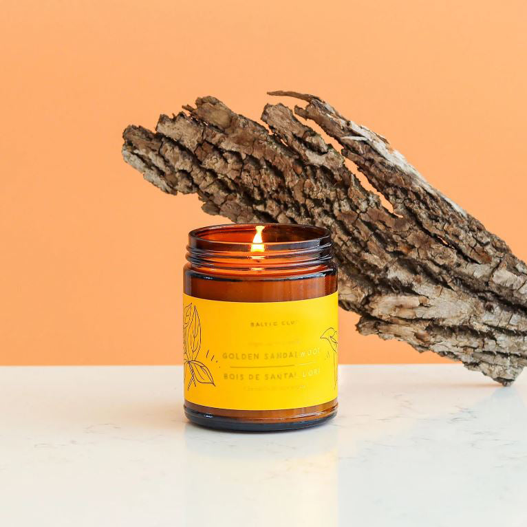 Golden Sandalwood Candle