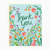 Thank You Wildflowers Card