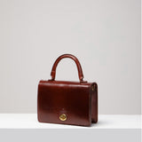 Turn-loc Mini Satchel - Oxblood