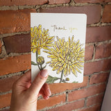 TY Chrysanthemum Card