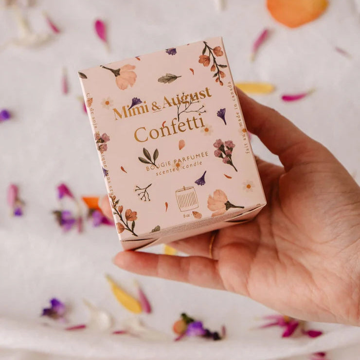 Confetti Candle