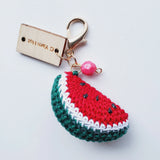 Watermelon Crotchet Keychain