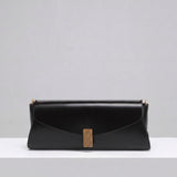 Deco Baguette Satchel - Black