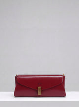 Deco Baguette Satchel - Bordeaux
