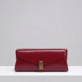 Deco Baguette Satchel - Bordeaux