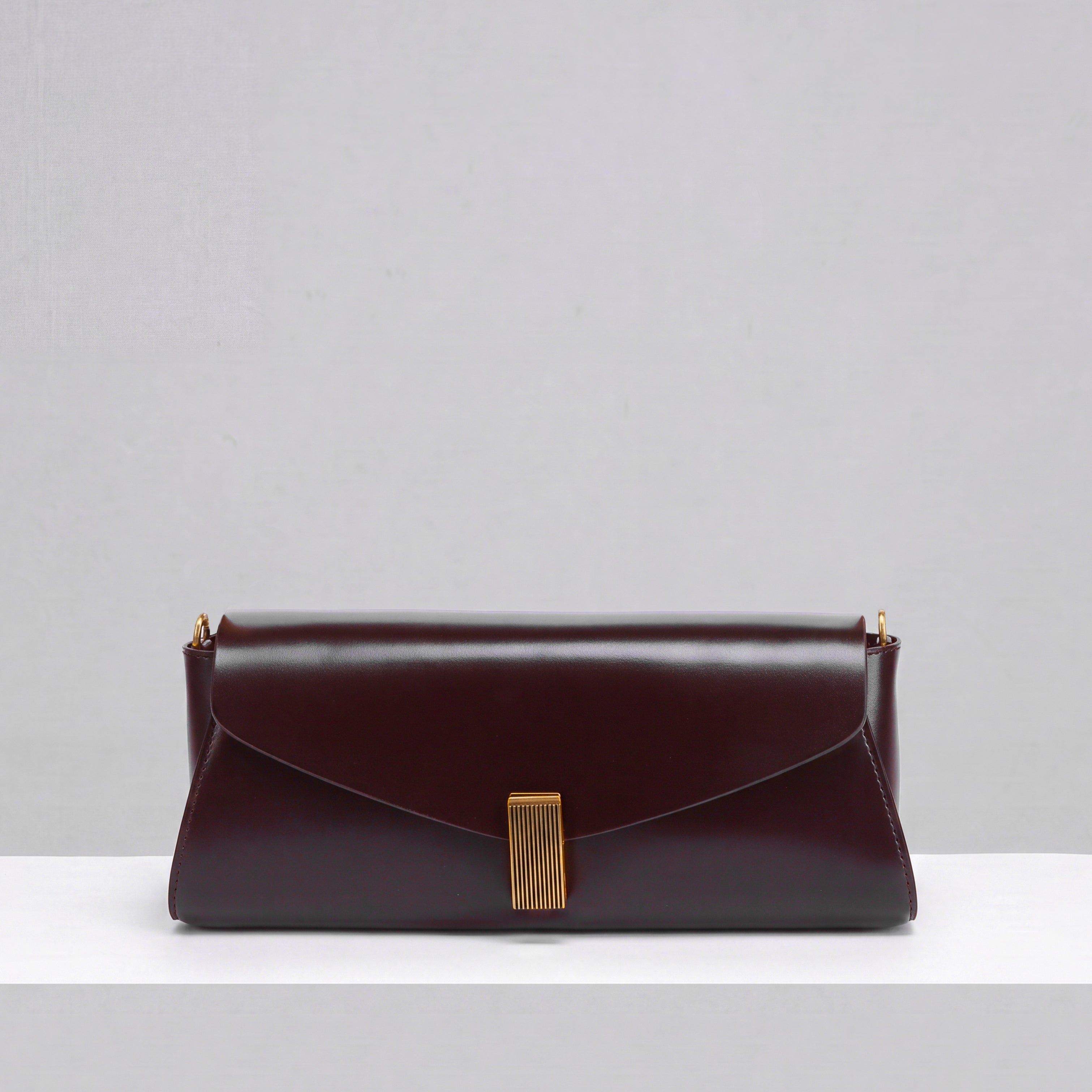 Deco Baguette Satchel - Espresso
