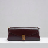 Deco Baguette Satchel - Espresso