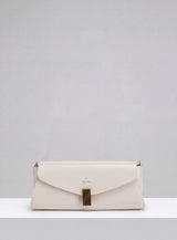 Deco Baguette Satchel - Ivory