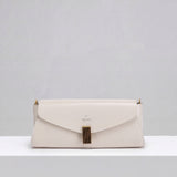 Deco Baguette Satchel - Ivory