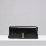 Deco Baguette Satchel - Black