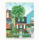 Toronto Cabbagetown Neighbourhood Card