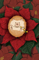 Holiday Hedgehog Card