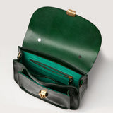 Summit Large Saddle Bag - Hunter Green