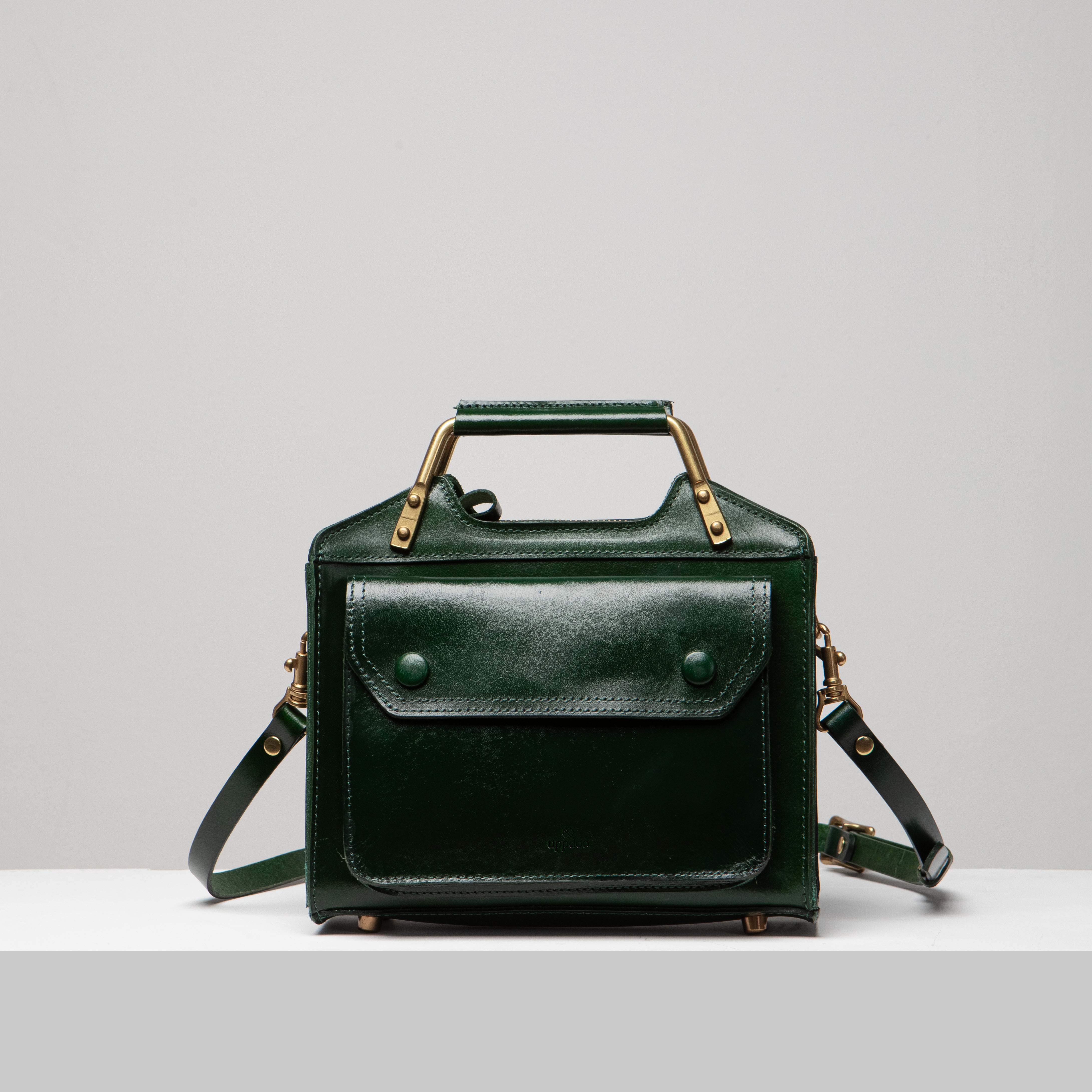 Neo Retro Large Crossbody - Hunter Green