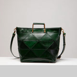 Origami Large Tote - Hunter Green