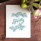 Sympathy Leaves Card