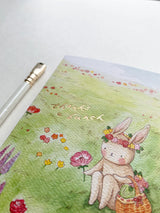 TY Bunch Bunny Card
