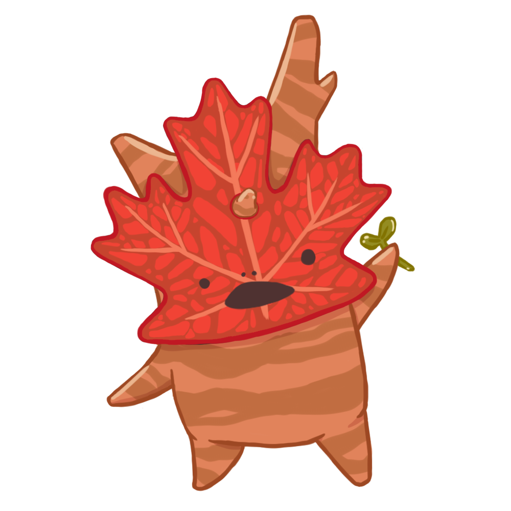 Canadian Leaf Sticker