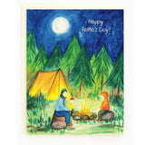 Dad Camping Card