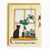 New Home Cat Card