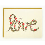 Love Floral Card