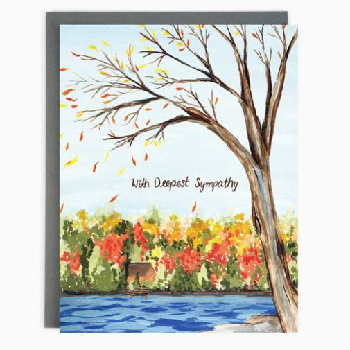 Sympathy Lake Card