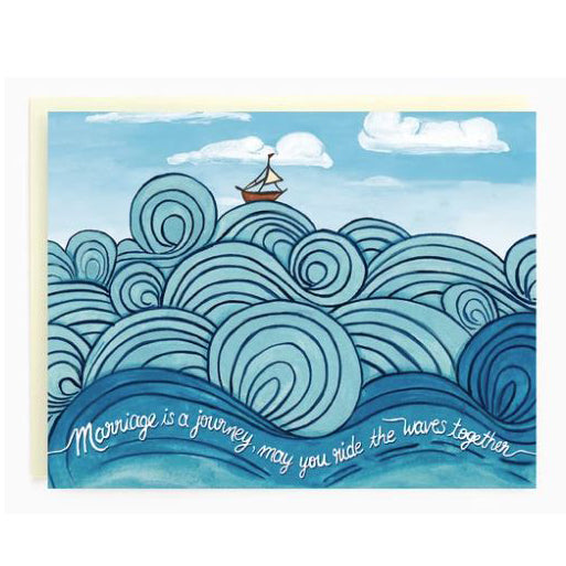 Wedding Waves Card