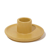 Mesa Taper Candle Holder - Lemon