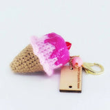 Ice Cream Crotchet Keychain