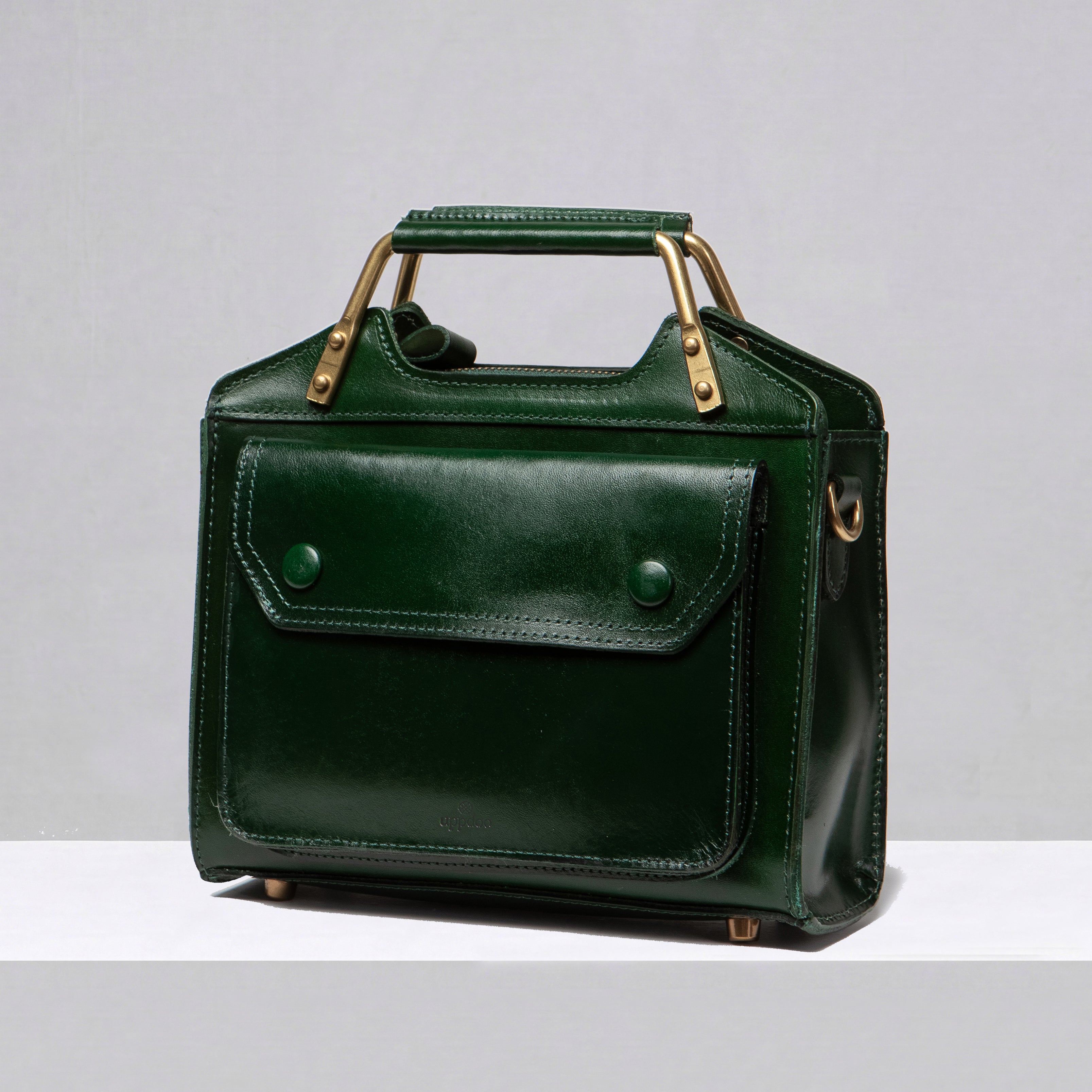 Neo Retro Large Crossbody - Hunter Green