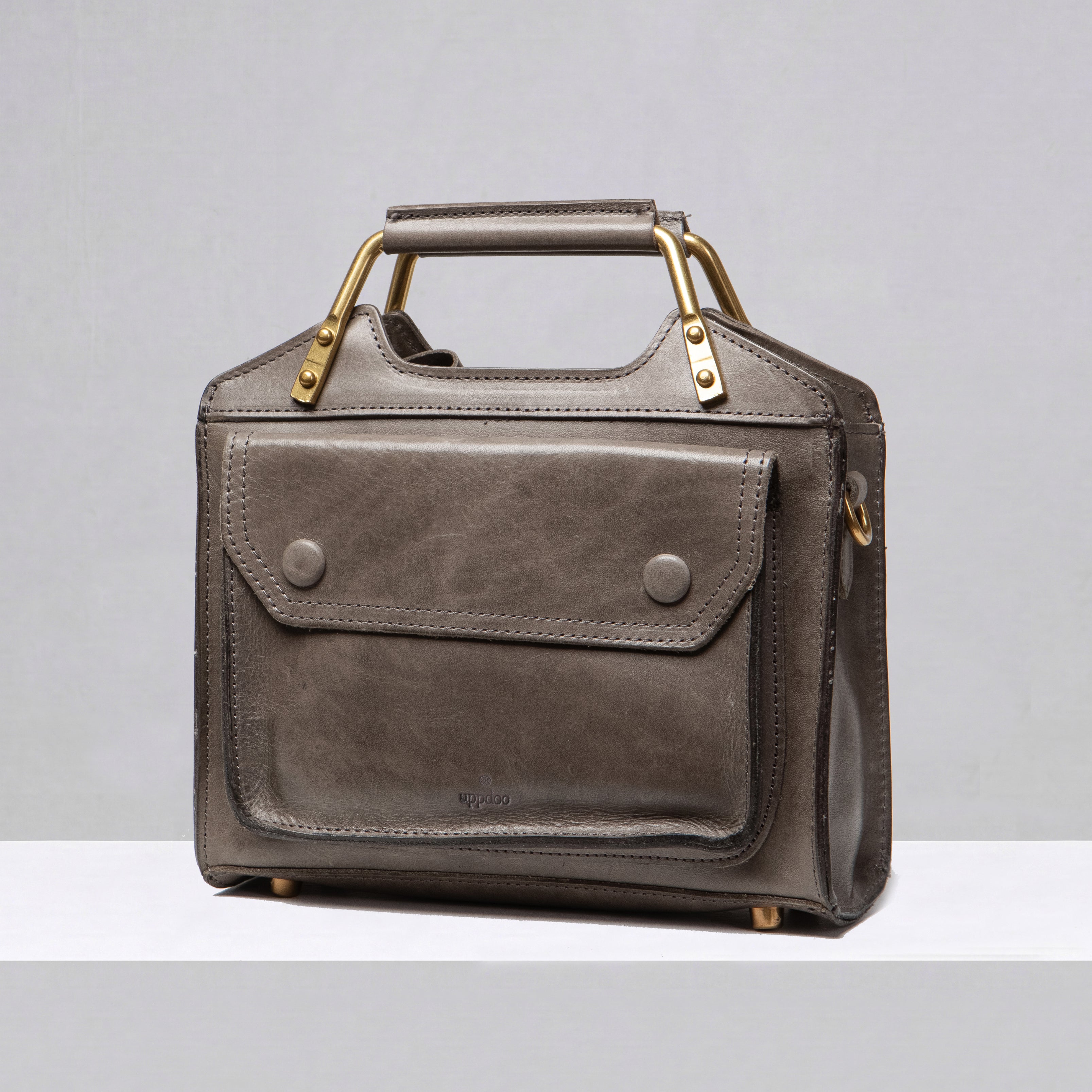 Neo Retro Large Crossbody - Grey