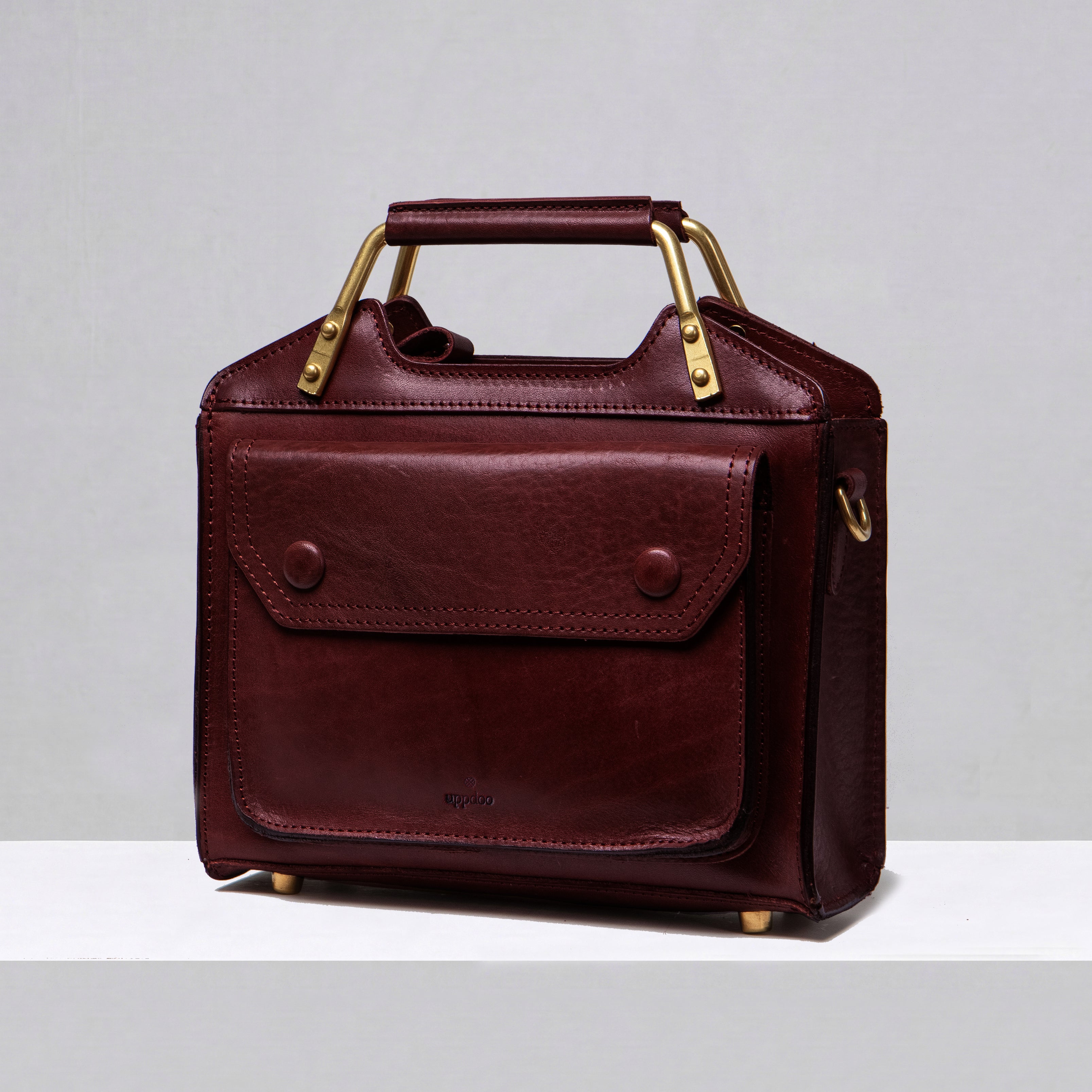 Neo Retro Large Crossbody - Oxblood