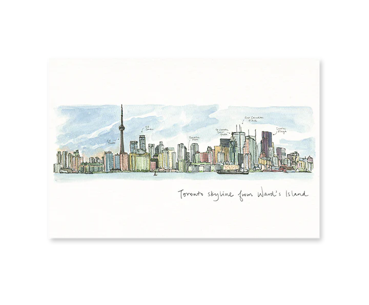 TO Skyline Postcard