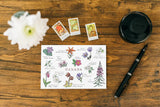 Canadian Wildflowers Postcard