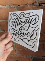 Always & Forever Wedding Card