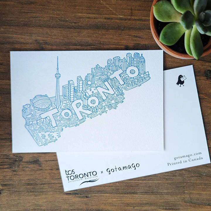 Run This City Postcard