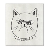 Live Laugh Love Sponge Cloth