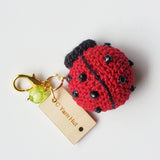 Ladybug Crotchet Keychain