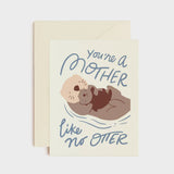 Mother Like No Otter, Mother's Day Card