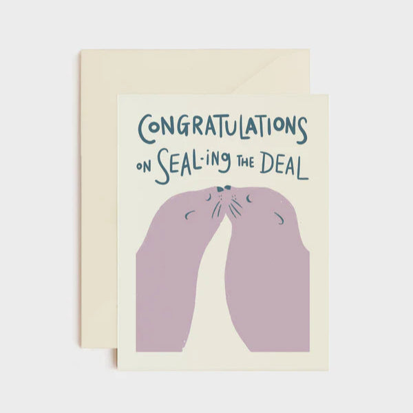 Seal-ing The Deal, Wedding Card