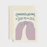 Seal-ing The Deal, Wedding Card