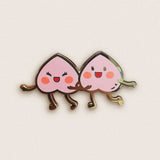 Peach Sisters Pin